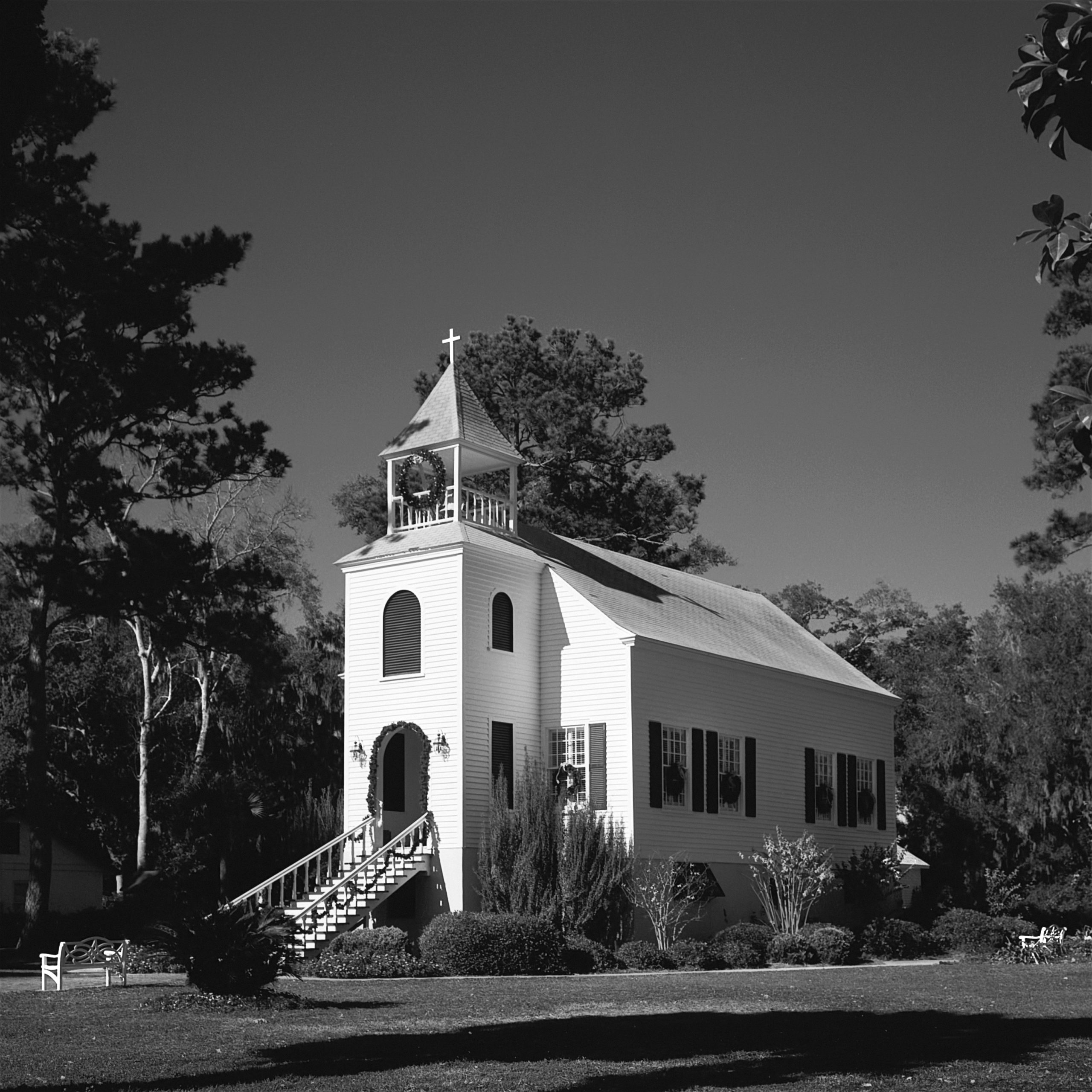 Little church in St Marys, GA. Captured on Film